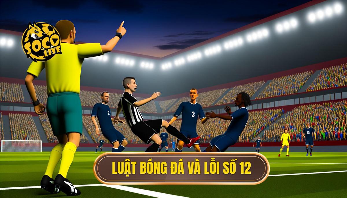 Tổng quan về luật bóng đá và khái niệm lỗi 12