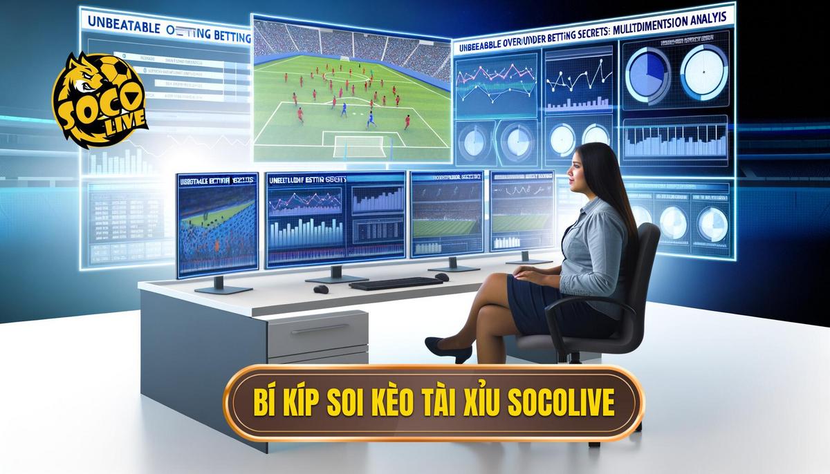 Bí thuật soi kèo Tài Xỉu bất bại_ Phân tích đa chiều cùng chuyên gia Socolive