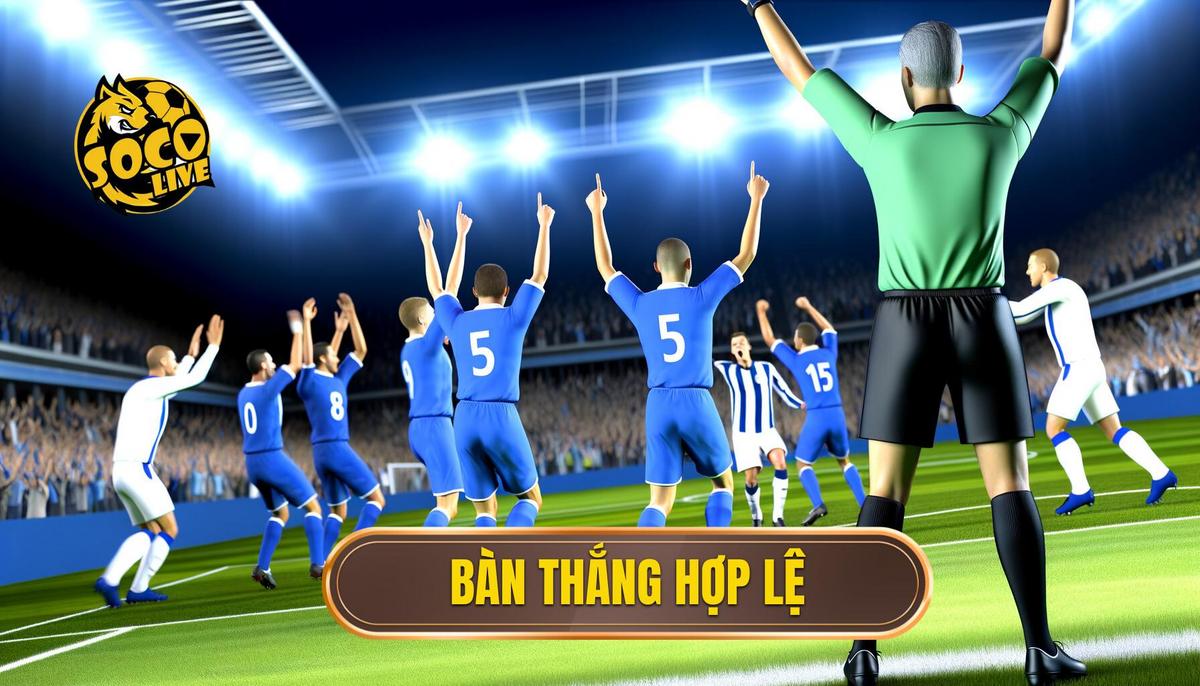 Luật cơ bản trong bóng đá: Toàn tập dành cho mọi người 3 Bàn thắng được công nhận