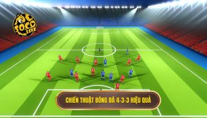 Chiến thuật bóng đá 4-3-3 hiệu quả