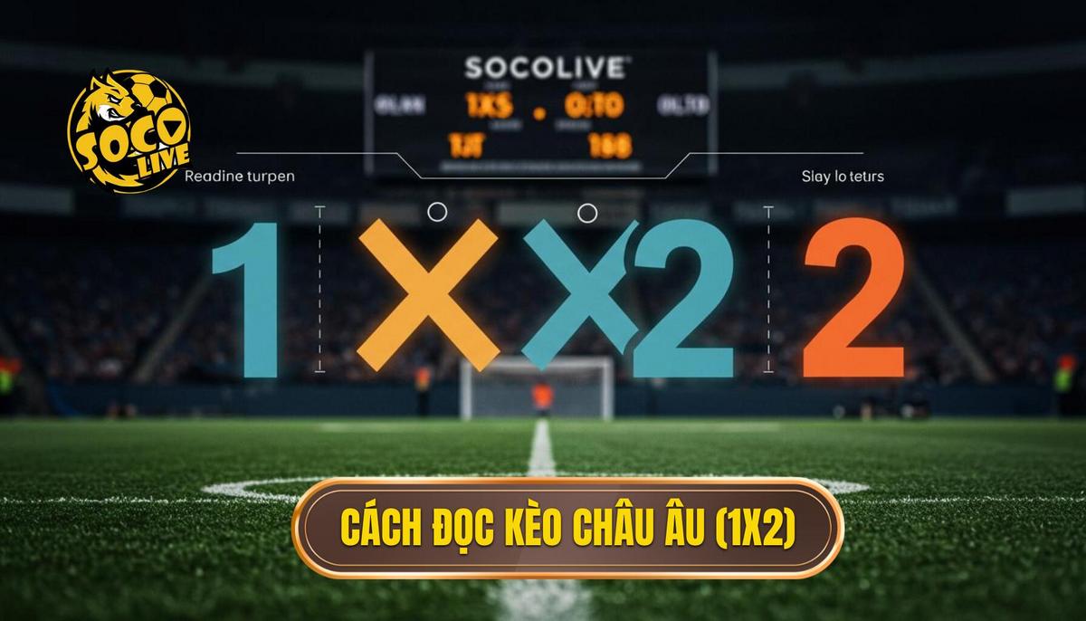 Phần 2_ Cách Đọc Tỷ Lệ Kèo Châu Âu (1X2)