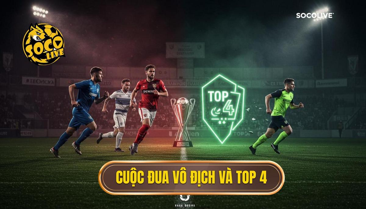 Phân Tích Cục Diện Cuộc Đua Vô Địch và Top 4