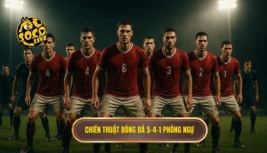 Chiến thuật bóng đá 5-4-1 phòng ngự