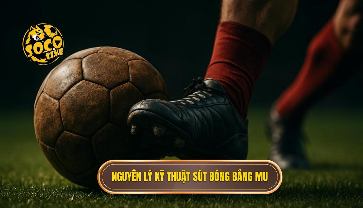 Nguyên Lý Cơ Bản Của Kỹ Thuật Sút Bóng Bằng Mu Bàn Chân